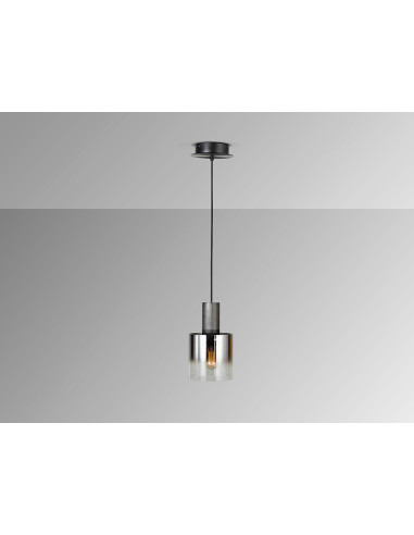 VENIZE LAMPARA 1L NEGRO-SMOKE