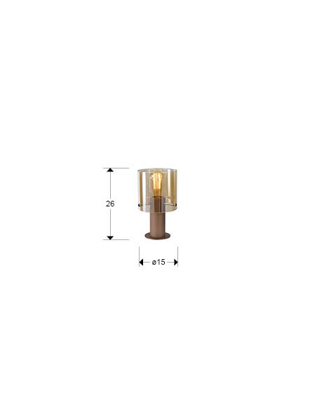 VENIZE SOBREMESA 1L COBRE-AMBAR