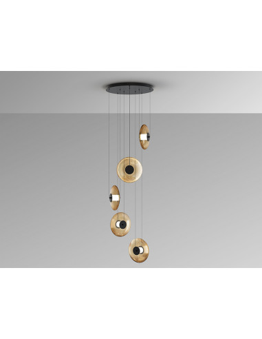 LAMPARA DIABOLO 5L NEGRA