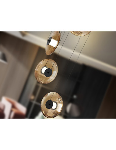 LAMPARA DIABOLO 5L NEGRA