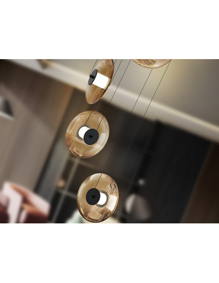 LAMPARA DIABOLO 5L NEGRA