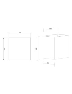 APLIQUE DAVOS XL 20W GRIS... 2