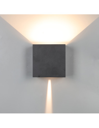 APLIQUE DAVOS XL 20W NEGRO 3K