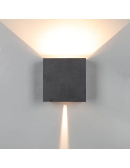 APLIQUE DAVOS XL 20W NEGRO 3K