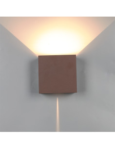 APLIQUE DAVOS XL 20W CORTEN 4K