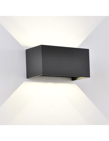 APLIQUE DAVOS 24W NEGRO 3K