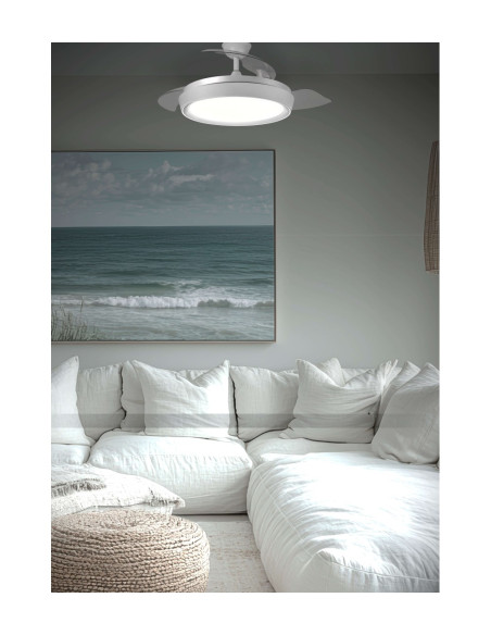 VENTILADOR NIZA MINI BLANCO