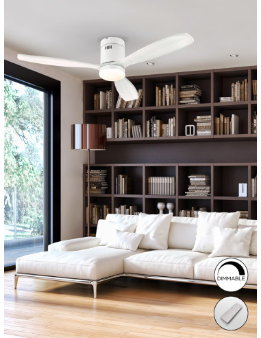 VENTILADOR SIROCO BLANCO/BLANCO