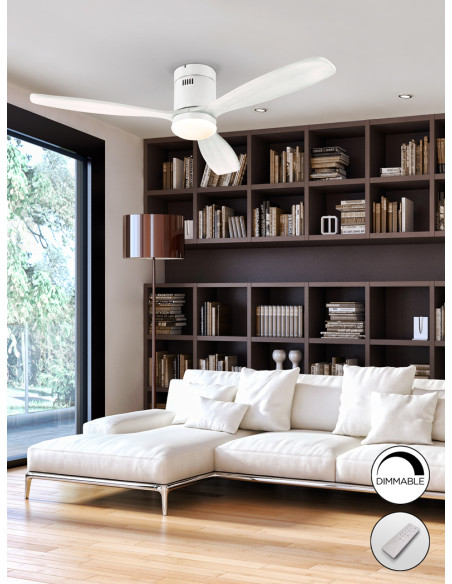 VENTILADOR SIROCO BLANCO/BLANCO