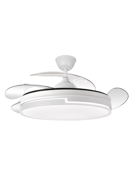 VENTILADOR ROMA 80W BLANCO CCT 1320Ø