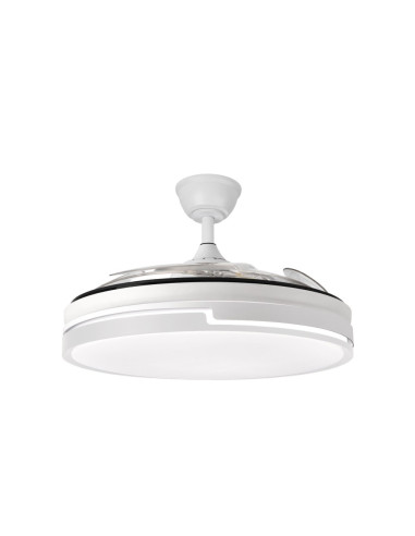 VENTILADOR ROMA 80W BLANCO CCT 1320Ø