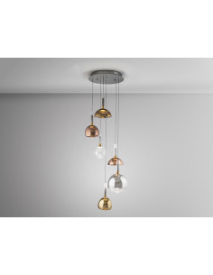 CHARLIZE LAMPARA 6L COLORES